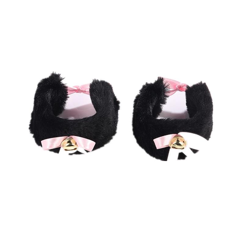 

Ободок с кошачьими ушками и колокольчиком и набор чокер с хвостом - Аксессуары для Хэллоуин-вечеринки