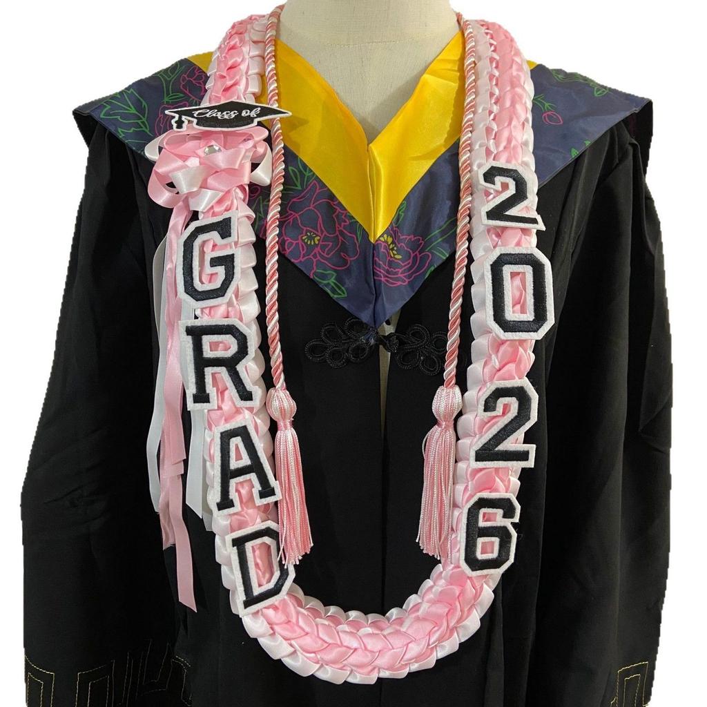 2026 Graduation Ceremony Award Garland Wide Double Layer Graduation Honor Cord Combination
