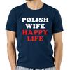 Camiseta Estampada Polska Para Hombre Y Mujer Camisa Informal De Moda Holgada De Gran TamañO 100 AlgodóN Vida Fe