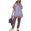 Adidas Sweatshirts Unisex Purple Hooded Moderate Cardigan IB5904