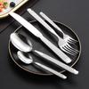 Stainless Steel Silver Dinner Dinnerware Knife Fruit Fork Spoon Cutlery Kitchen Wear Resistant Tableware Silverware