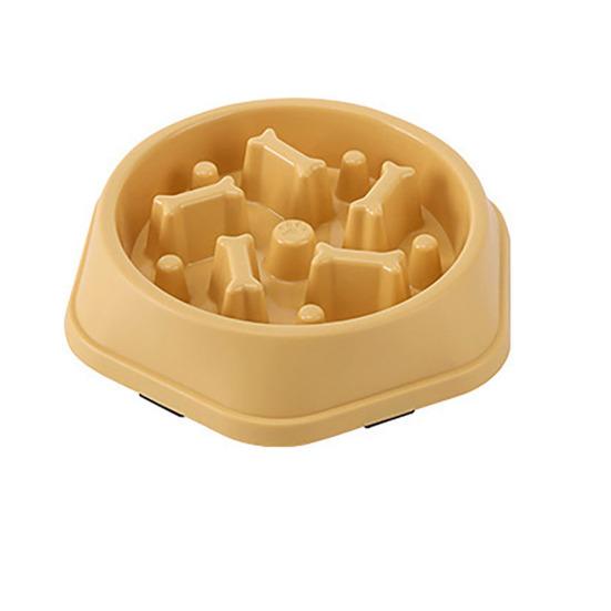 Slow Feeder Dog Bowl Anti-Choking Puzzle Dog Food Bowl Anti-Slip Slow Feeding Dish for Dogs And Cats