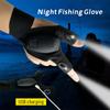 Rechargeable Led Flashlight Glove Gadgets Tools for Fishing Camping Repair Gift for Dad Boyfriend Husband Lights Car Guy Cool
