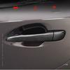 For Lexus IS ES CT200h RX GS IS200T IS250 IS300 IS350 RX270 RX350 Carbon Fiber Black Car Door Handle Cover Stickers Accessories