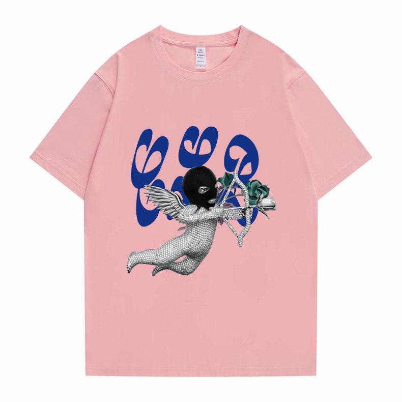 T-shirt con Stampa Album Certified Lover Boy Fantastica Hip Hop Rapper Drake Magliette per Ragazzi Top Unisex Moda Donna Casual T-shirt a Maniche Corte