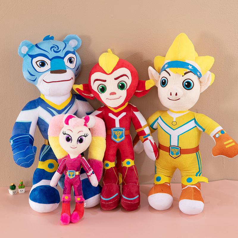 MINISO Space Guardians Cartoon Animal Plush Toys Children Sleeping Pillows Cloth Dolls Dolls Birthday Gifts