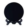 Crystal Craft Black Crystal Ornaments Round Natural Obsidian Ornaments  Home