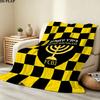 1 Stück Beitar Jerusalem FC Gemustert Flanell Decke Geeignet für Alle Jahreszeiten Für Heimdeko Wärme Und Komfort Geschenke Feiertagsgeschenk
