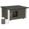 Maison pour chats et chiens - SPRINGOS® - Holz - 39 x 54 x 30 cm - Innenraum - Isoliert