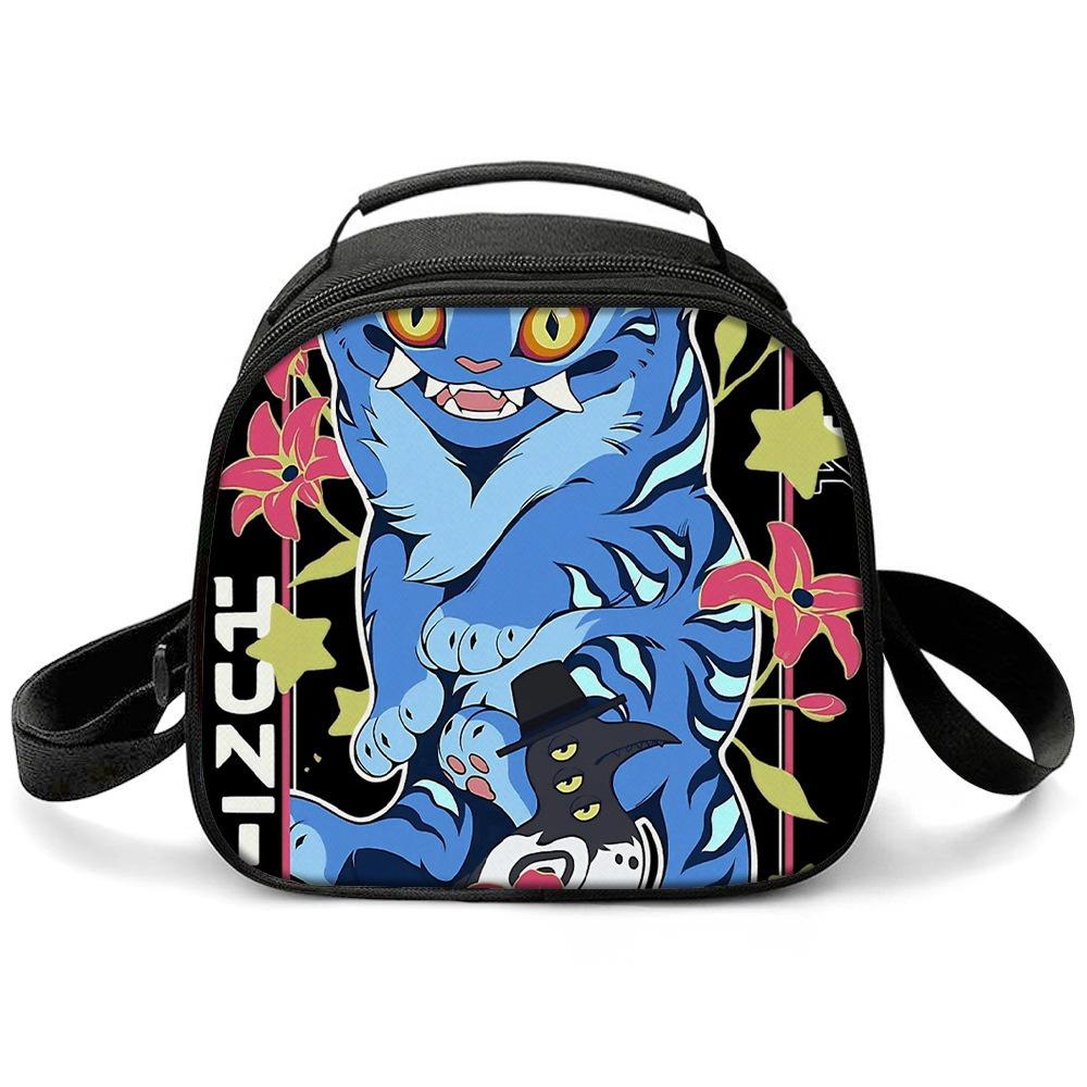 Kpop Witch Hunters Printed Cartoon Student Warm Lunch Bag Messenger Bag
