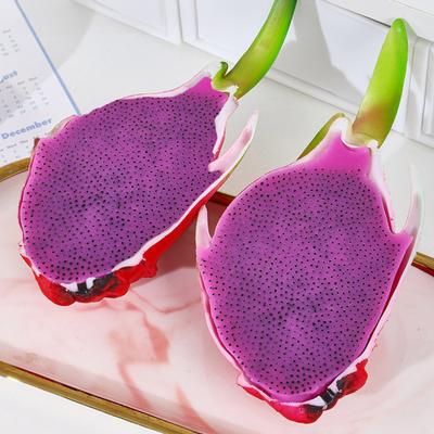 Dragon Fruit Stress Relief Toy with Tweezers Double Layers Fruit Seeds Removal Toy Blackhead Pimples Popping Decompression Sensory Toy