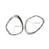 Headlight Trim Ring 2pcs Replacement for BMW MINI Cooper Countryman 2011 2016 OEM 51139801573; 51139801574