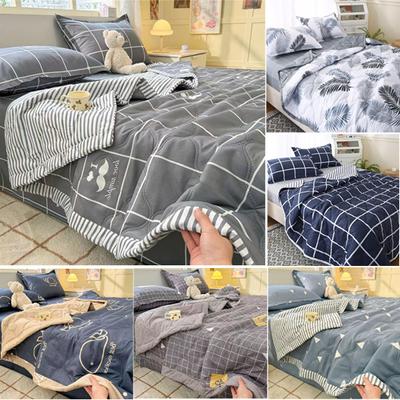 Summer Thin Quilt Cartoon Print Quilt Air Conditioning Quilt Lightweight Comforter Four-season 150 Single Bed Quilt Home Textiles