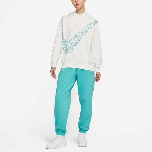 Nike Women's Loose Fit Hoodie Sweatshirt White