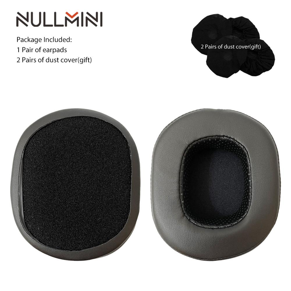 

NullMini Replacement Earpads for Redragon H510 Zeus,H710 Helios Headset Headphones Leather Sleeve Earphone Earmuff