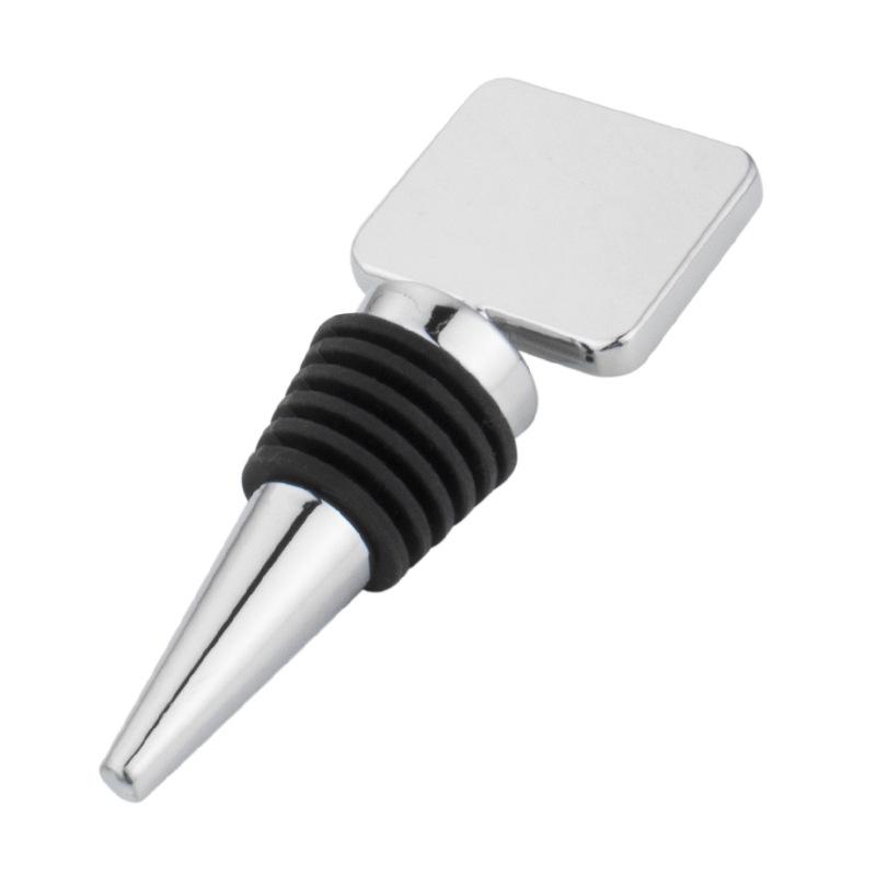 Sublimation Red Metal Wine Stopper Reusable Wedding Corks for Bar Creative Gift for Wine Parties and Weddings