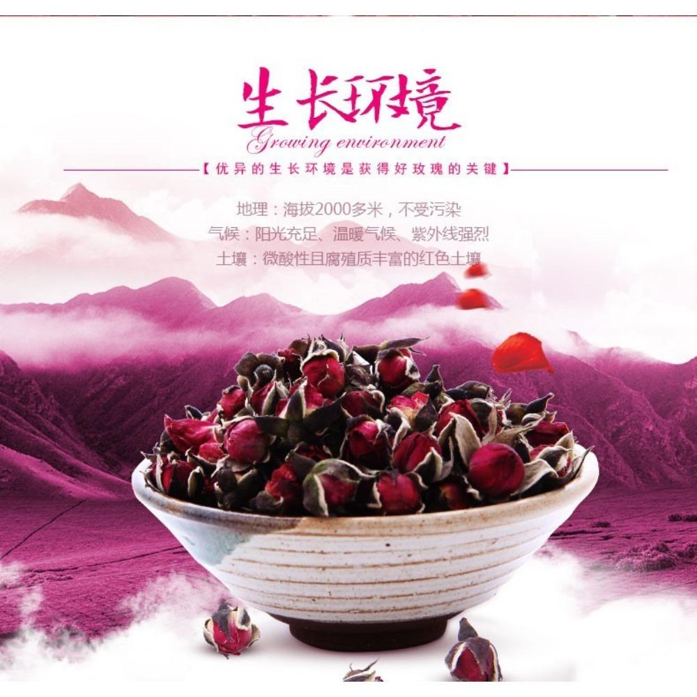 Dried Rose Buds Flower Tea Cake Natural Herbal Infusion Premium Quality