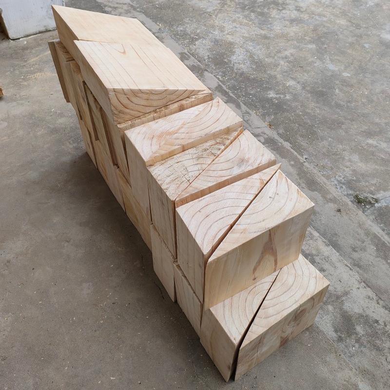 Heavy-Duty Wooden Wheel Chock