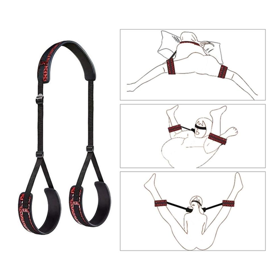 Bondage Kit Back Restraints Fetish Erotic Sex Toys For Couples Woman Female Slave Collars Handcuffs Necklace  Adult Games