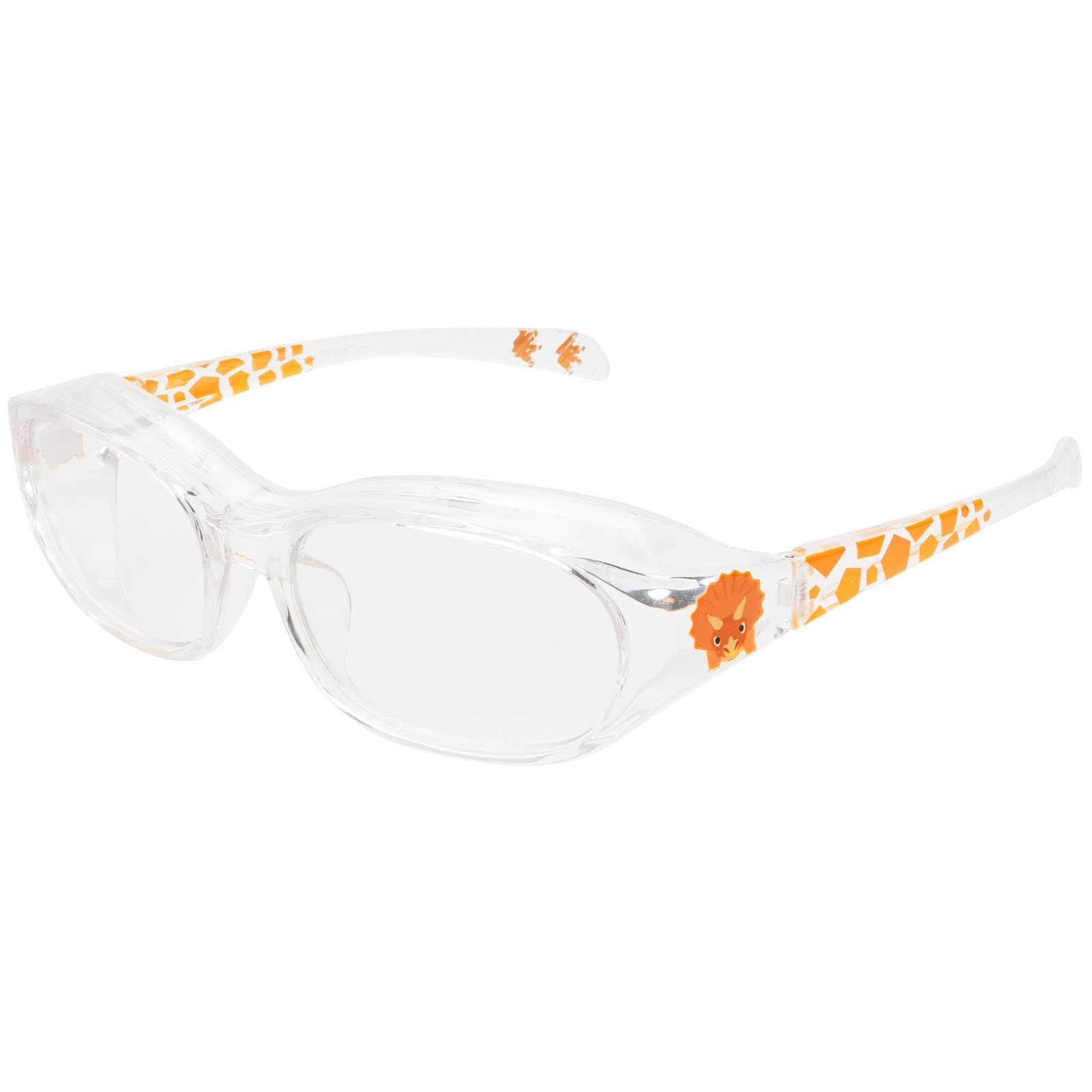 

Pearl Pollen Glasses for Children Pollen Protection UV Protects Against Yellow Dust and Triceratops Dinosaur Impact Skat Kids - Glasses, Cut,