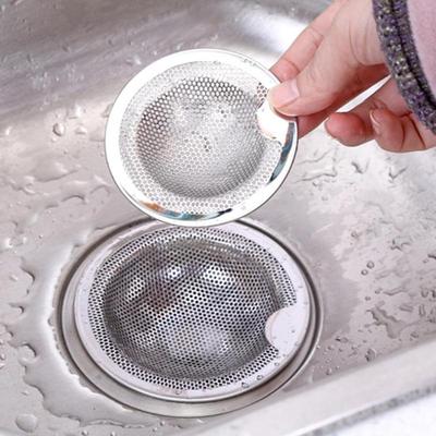 New Bathtub Waste Drain Filter Sink Strainer Stainless Steel Mesh Trap