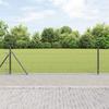 Hexagonal Fence vidaXL Grey 0.5x50 M Steel 3353683