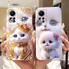 For Infinix Hot 11s NFC Case New Fashion Candy Painted Cover Silicone Case For Infinix Hot 11S X6812 X6812B Hot11s NFC Soft Bags