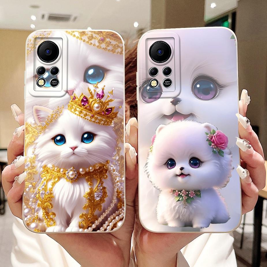 For Infinix Hot 11s NFC Case New Fashion Candy Painted Cover Silicone Case For Infinix Hot 11S X6812 X6812B Hot11s NFC Soft Bags