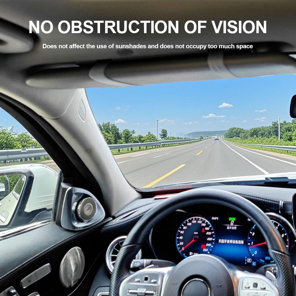Car Sun Visor Makeup Mirror LED Light Touch Screen Adjustable Brightness Auto Interior Makeup HD Mirror Charging Vanity Mirror Interior Mirrors6