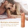 Yousheng G-spot Finger Sleeve Massager Liquid Silicone Material Finger Sleeve with Bump for Clitoris Breasts Stimulation Adult Couple Sex Toy