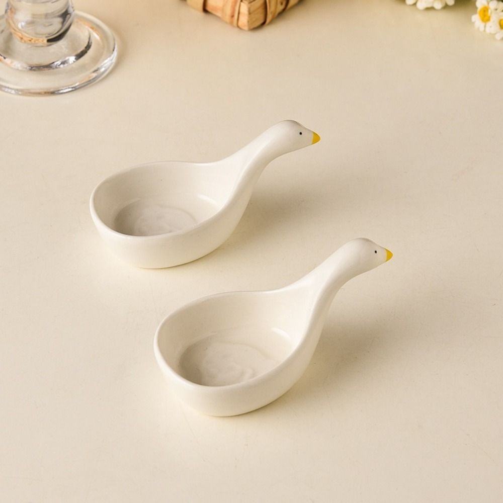4PCS Cartoon Sauce Dishes 3D Salad Dipping Dish Cute Vinegar Dish  Hot Pot Dipping