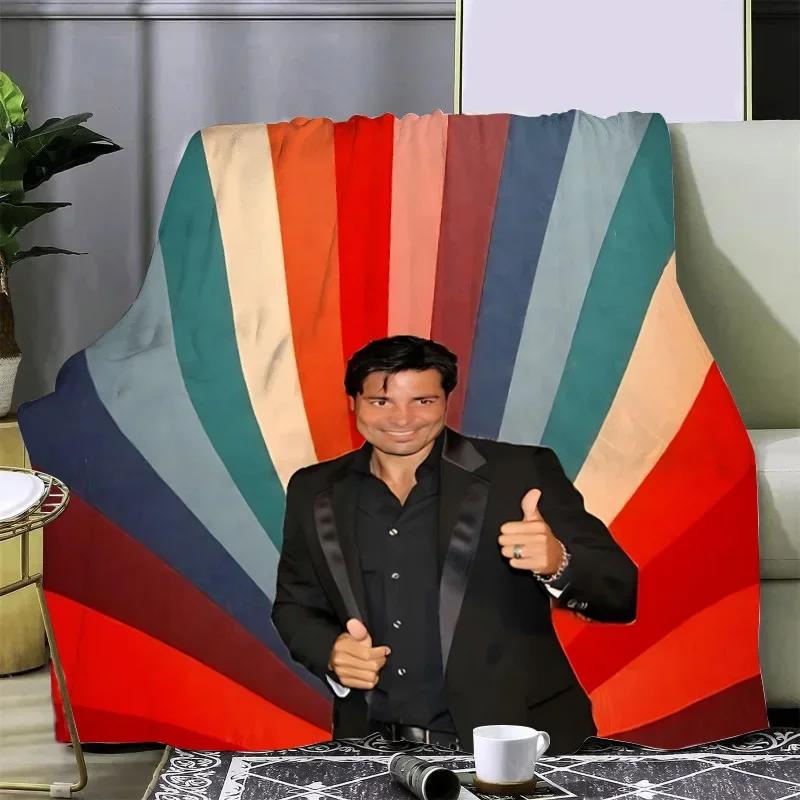 Chayanne Puerto Rican Latin Pop Printed Blanket Picnic Blankets Warm Soft and Comfortable Blanket Home Travel Birthday Gift