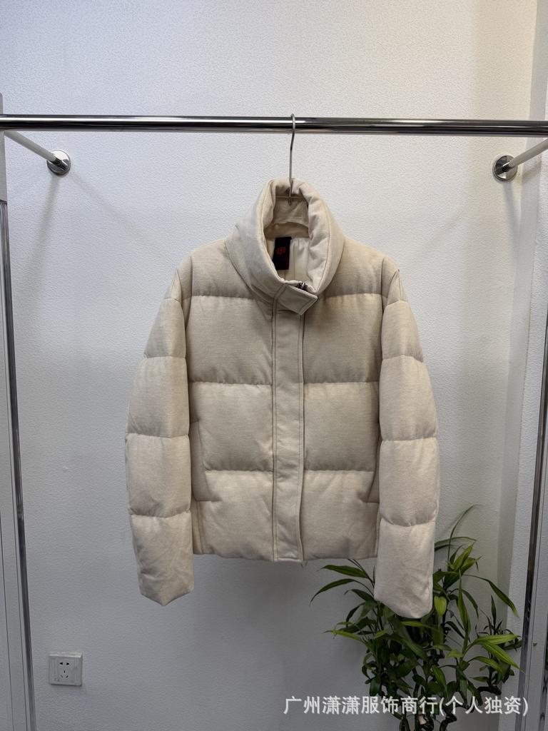 Autumn and Winter New Women's Goose Down Jacket Short Warm High-end Wool Fashion Daily Coat Tide