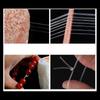 100m Elastisches Kristallgarn 0,4-2mm Elastische Armband Schnur DIY Dehnbare Schnur Linie Armbänder Herstellung
