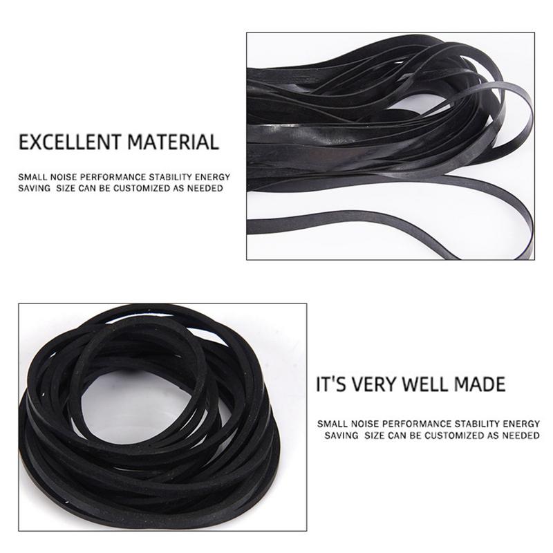 30 stk Universell Miks Erstatningsgummi CDDVD Gummireim Platespiller Nytt Assortert Belte Kassettopptaker Kassettbånd