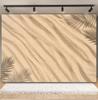 Sommer Strand Sand Hintergrund Fotografie Tropisch Hawaii Meeresufer Seestern Muschel Baby Geburtstag Feiertagsparty Hintergrund Foto Requisiten