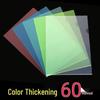 A4 Transparent L-Shaped Folder - Thickened Single-Page Sleeve and Organizer