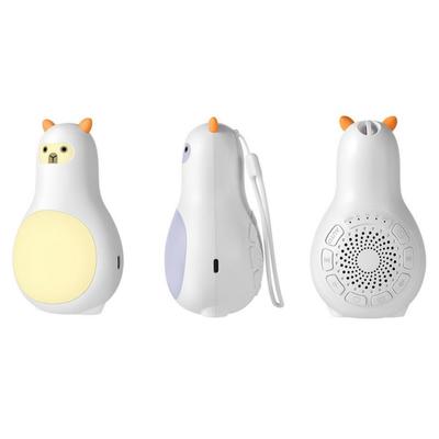 New Arrival M9 White Noise Machine Portable Sleep Aid Support Night Light 24 Types of Music Cute Appearance Intelligent Sleep Monitor