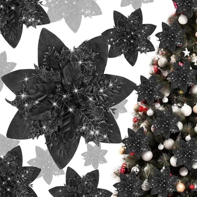 Vánoční stromek dekorace 2026 růžové koule ozdoby třpytivé vánoční hvězdy květy bobule stonky sněhové vločky mašle domácí dekorace DIY dárky