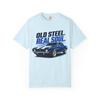 Old Steel Real Soul Classic Muscle Car T-shirt | Vintage Camaro Graphic