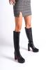 Women's Fashion Style Special Design Platform Knee High Boots