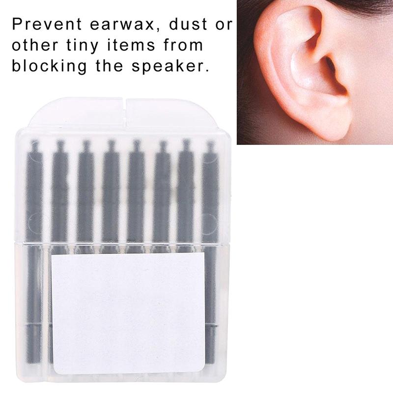 8Pcs / Box Hearing Aid Wax Guards Dustproof Earwax Guard Filters Dustproof Earwax Guard Hearing Aids Accessory For Elderly