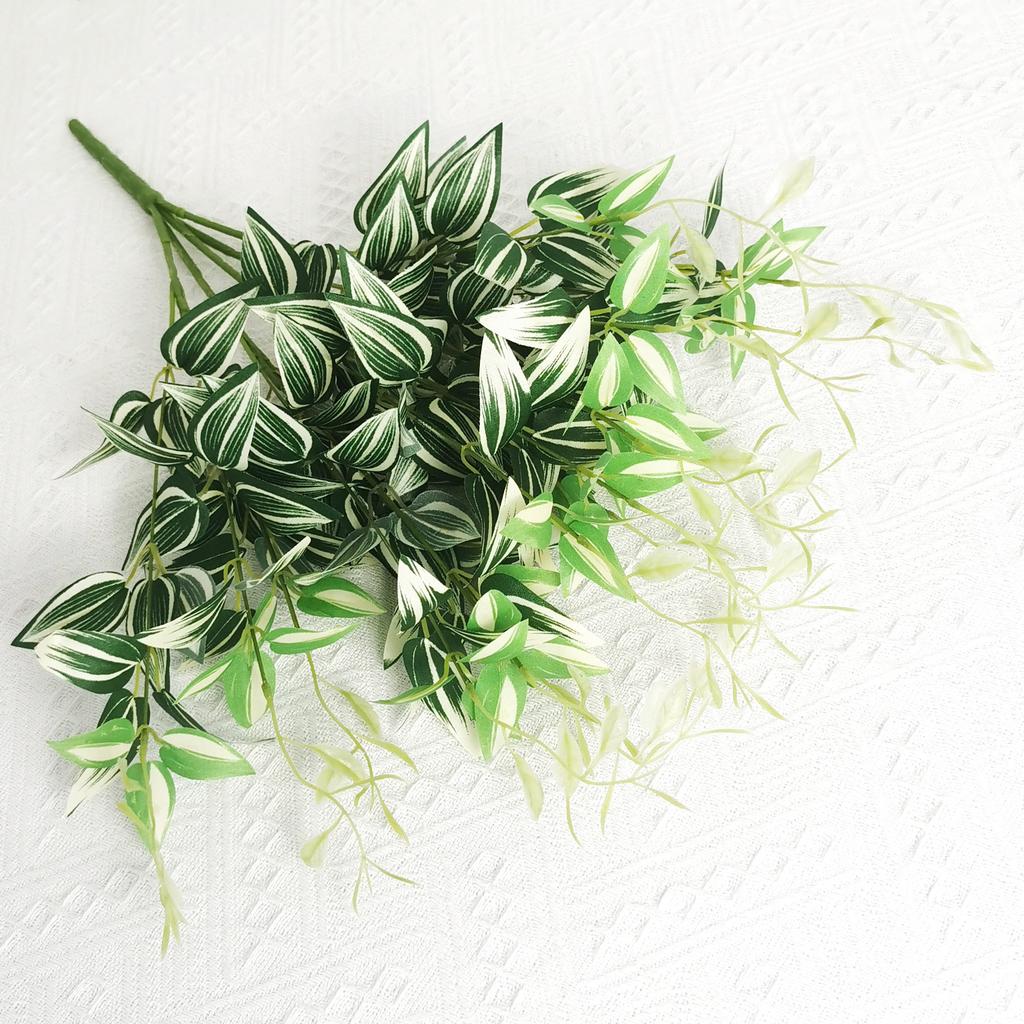 Simulation Plant Clematis Honeysuckle Leaves, Simulation Wall Hanging Hanging Rattan Decoration, Wedding Scene Auditorium Decoration