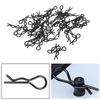 60PCS RC Car Body Clip 17mm   1.0mm Dia Easy Removal Installation   for 1Celsius16 1Celsius18 RC Car Truck