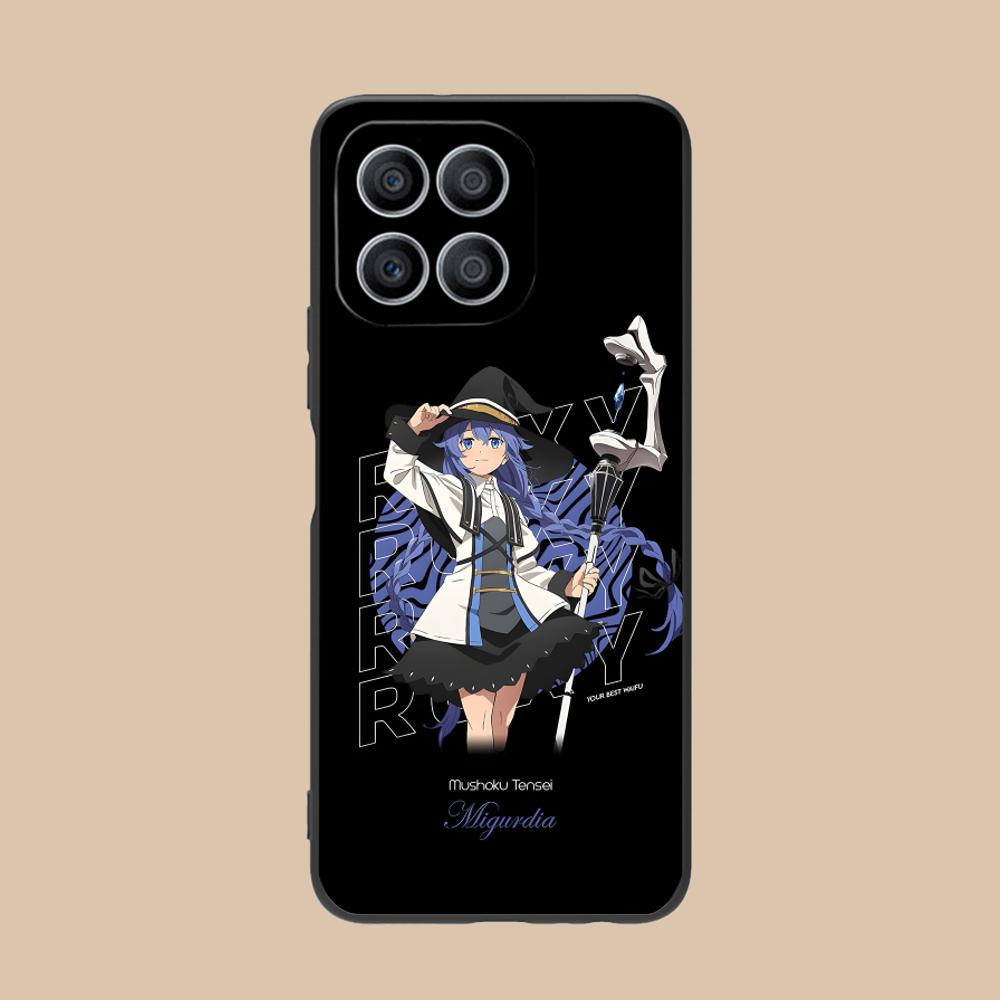Mushoku Tensei Roxy Mobile Phone Case for Honor 90 80 70 60 50 30 20 10 9 8 7 Pro S SE Lite 5G Colorful Printing Cover Cover