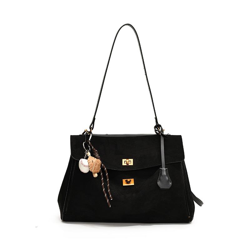 Large Capacity Commuter Tote Bag Women's New Fashion Shoulder Messenger Bag