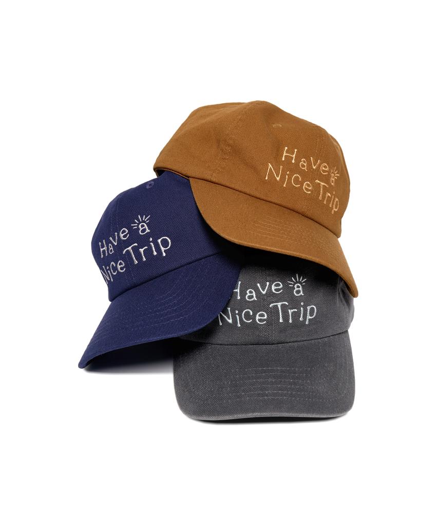 HELLO SUNRISE Have A Nice Trip Ball Cap_Charcoal