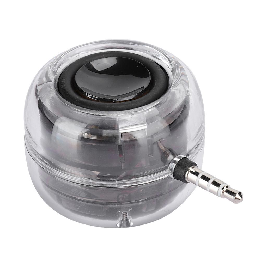 Portable Speaker with 3.5mm Plug Handsfree Speakers Audio Music Player for Phone Computer Use