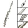 Cryfokt 16-hole Piccolo, Educational Wind Instrument for Band Performances for Beginners (silver), CRYFOKTTQK76I30GA-02