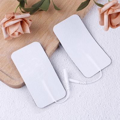2 ks Elektródové náplasti Pre masážny prístroj Fyzioterapia Samolepiaca náplasť 5*10cm